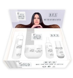 KLT presentation kit BES with 4 products for complete hair treatment