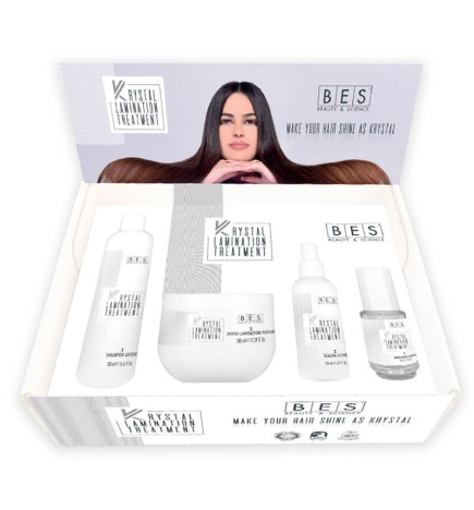 KLT presentation kit BES with 4 products for complete hair treatment