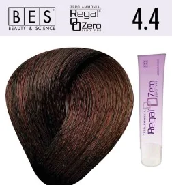 Tinte para el cabello, sin amoniaco Regal Zero 4.4 Castaño Cobrizo 100 ml