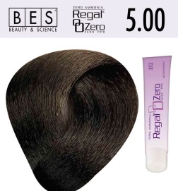 Tinte para el cabello, sin amoniaco bes Regal Zero 5.00 Castaño Claro Intenso 100 ml