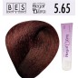Tinte para el cabello, sin amoniaco bes REGAL ZERO 5.65 CASTAÑO CLARO ROJO CAOBA 100 ml
