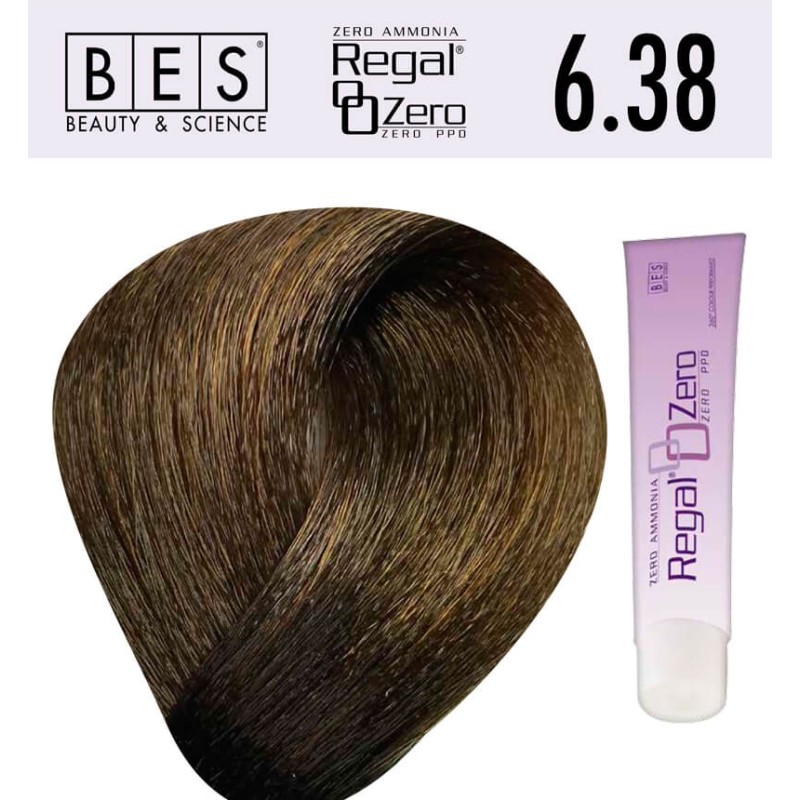 Regal Zero 6.38 Amber Golden Dark Blond 100 ml Regal Zero 6.38 Amber Golden Dark Blond 100 ml