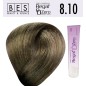 Tinte para el cabello, sin amoniaco bes REGAL ZERO 8.10 RUBIO CLARO CENIZO NATURAL 100 ml