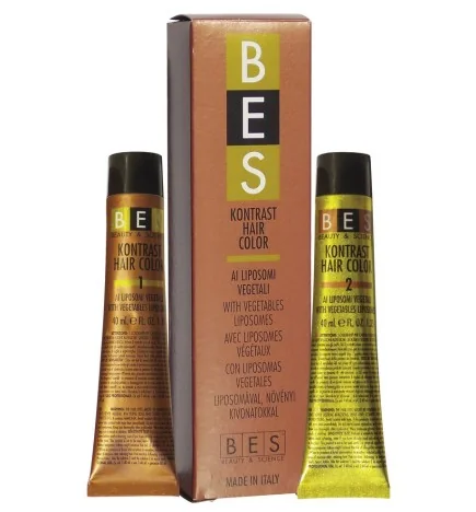 Tinte Capolar permanente Bes Kontrast Granada 10.65 (40+40 ml)
