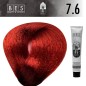 Tinte permanente para el cabello, bes HI-FI 7.6 RUBIO ROJO INTENSO 100 ml