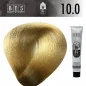 Tinte permanente para el cabello BES Hi-Fi 10.0 Rubio Platino tono rubio muy claro profesional