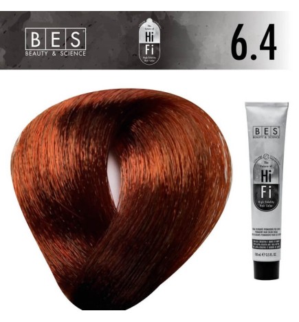 BES Hi-Fi 6.4 Rubio Oscuro Cobrizo 100 ml