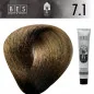 Tinte permanente para el cabello, bes Hi-Fi 7.1 Rubio Ceniza 100 ml