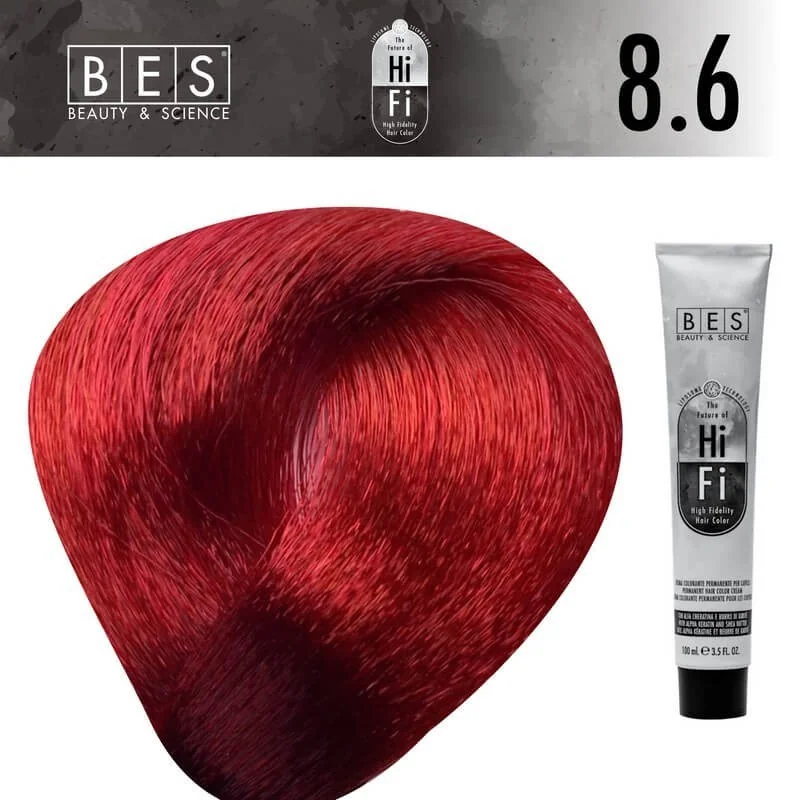 Hi-Fi 8.6 Rubio Claro Rojo Intenso 100 ml Hi-Fi 8.6 Rubio Claro Rojo Intenso 100 ml