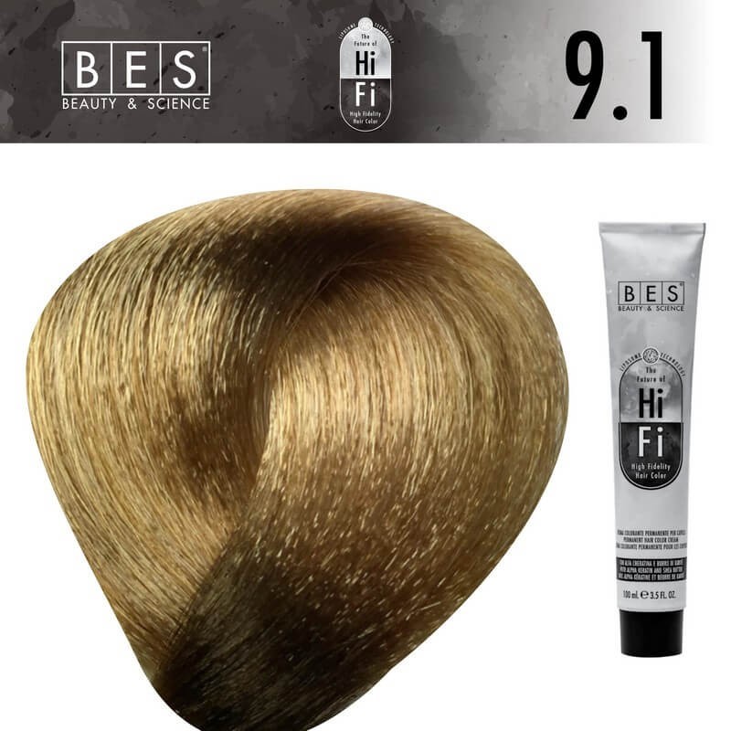 Hi-Fi 9.1 Rubio Clarísimo Ceniza 100 ml