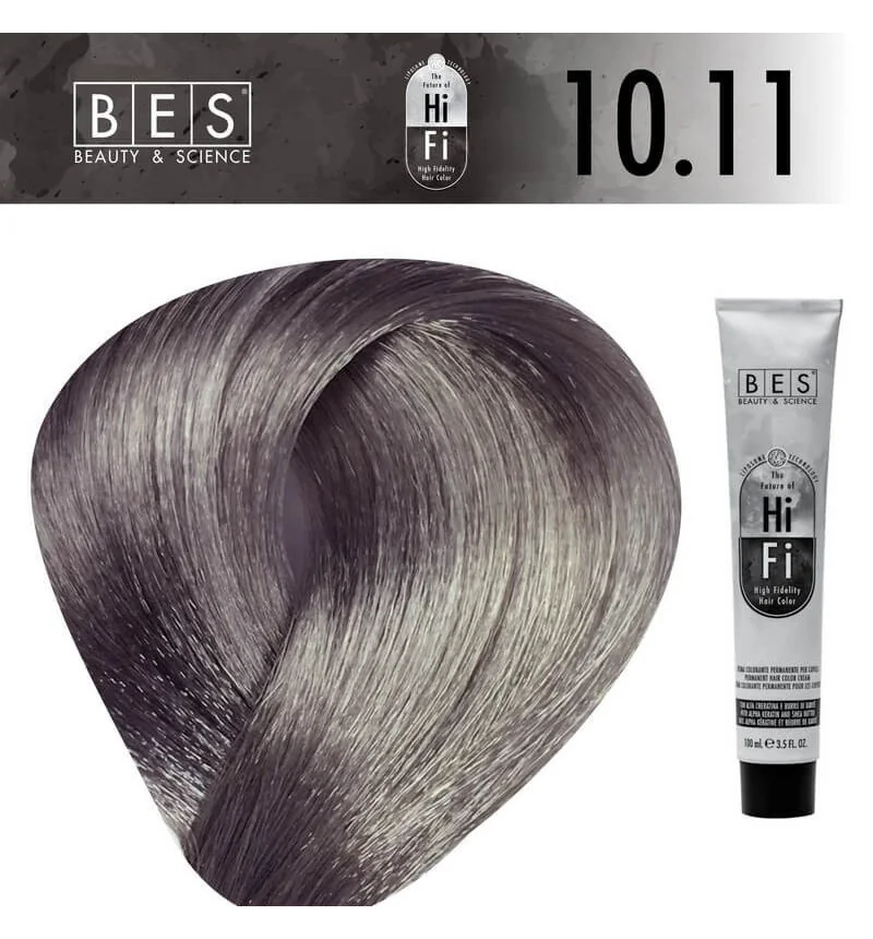 Hi-Fi 10.11 Intense Ash Ultra Light Blonde 100 ml Hi-Fi 10.11 Intense Ash Ultra Light Blonde 100 ml