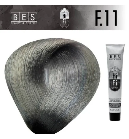Tinte permanente para el cabello, BES HI-FI F.11 GALENA 100 ml