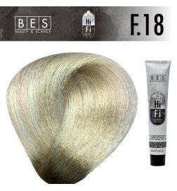 Tinte permanente para el cabello, bes HI-FI  F.18 ADULARIA 100 ml
