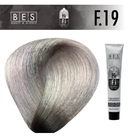 Tinte permanente para el cabello, bes HI-FI F.19 AGATA 100 ml