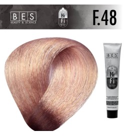 Tinte permanente para el cabello, bes HI-FI F.48 BARITINA 100 ml
