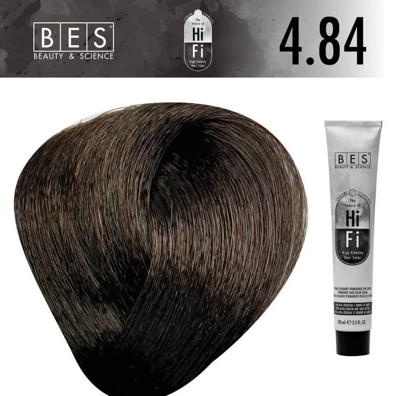 Hi-Fi 4.84 Castaño Beige Cobre 100 ml Hi-Fi 4.84 Castaño Beige Cobre 100 ml