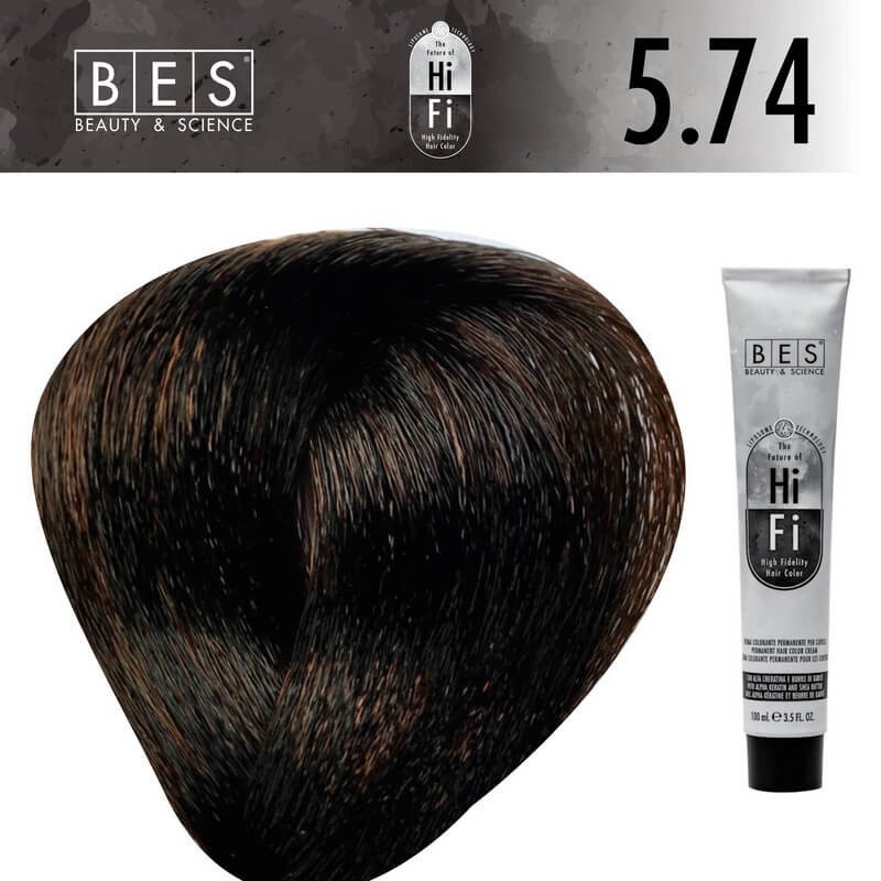 Hi-Fi 5.74 Copper Tobacco Light Brown 100 ml