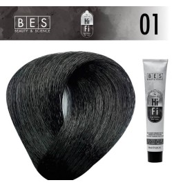 Permanent hair color BES HI-FI 01 Ash 100 ml