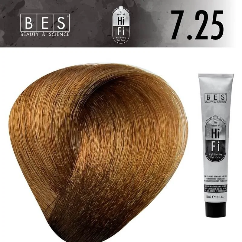 BES Hi-Fi 7.25 Rubio Irisé Caoba 100 ml BES Hi-Fi 7.25 Rubio Irisé Caoba 100 ml
