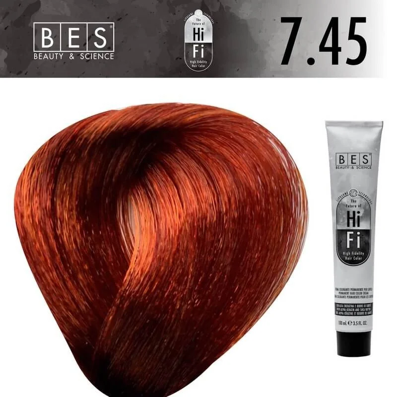 Hi-Fi 7.45 Rubio Cobre Caoba 100 ml Hi-Fi 7.45 Rubio Cobre Caoba 100 ml