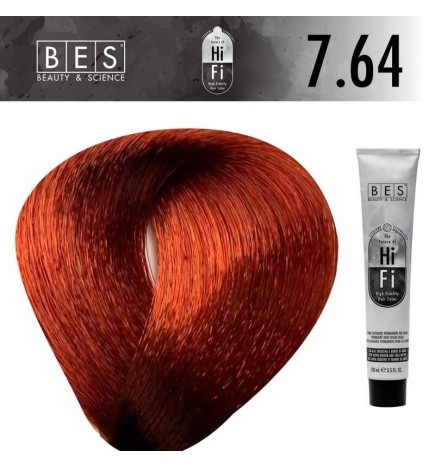 Hi-Fi 7.64 Rubio Rojo Cobre 100 ml