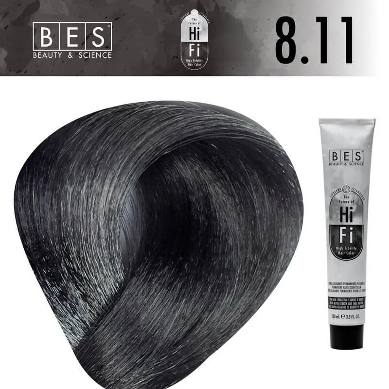 Hi-Fi 8.11 Intense Ash Light Blonde 100 ml Hi-Fi 8.11 Intense Ash Light Blonde 100 ml