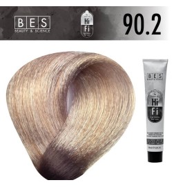 Tinte permanente para el cabello Hi-Fi 90.2 Rubio Superclaro Violeta 100 ml