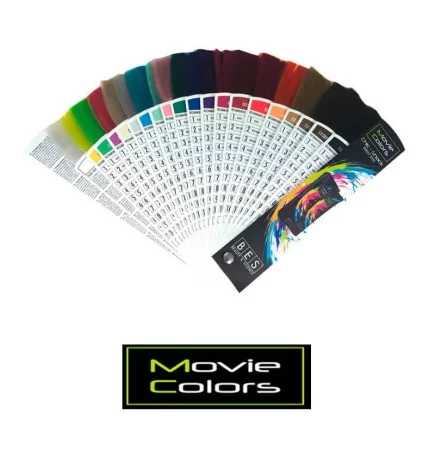 PANTONE 20 SHADES COLOR CHART