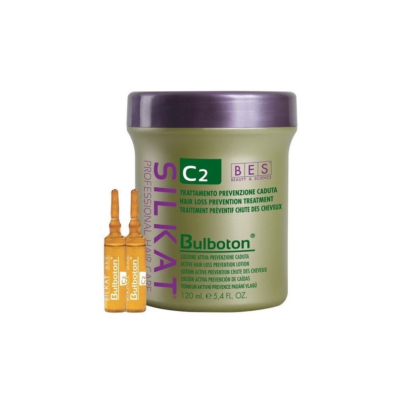 C2 Silkat Bulboton Loción Activa Anticaída 120 ml