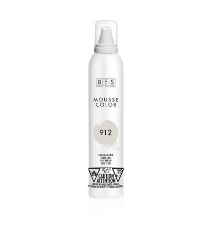 MOUSSE COLOR 912 GRIS PLATA 200 ml