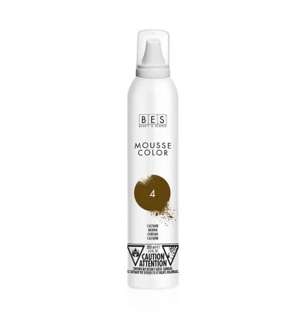 MOUSSE COLOR 4 BROWN 200 ml