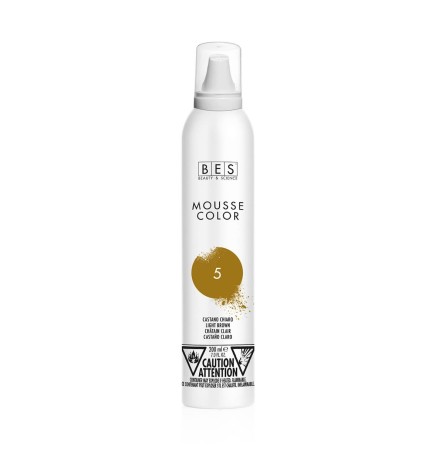 BES MOUSSE COLOR 5 LIGHT BROWN 200 ml