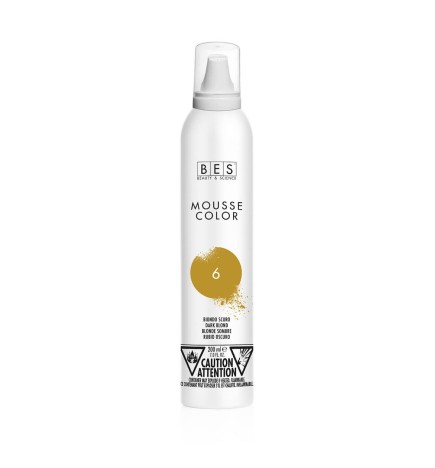 BES MOUSSE COLOR 6 DARK BLOND 200 ml