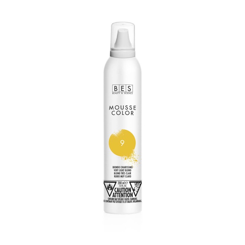 MOUSSE COLOR 9 VERY LIGHT BLOND 200 ml