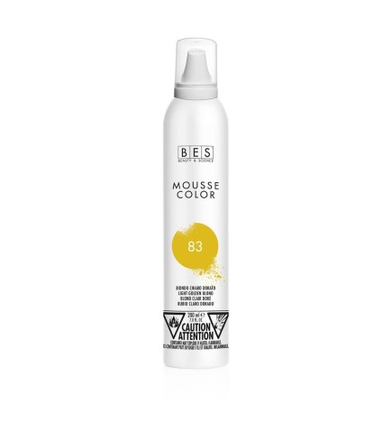 MOUSSE COLOR 83 RUBIO CLARO DORADO 200 ml