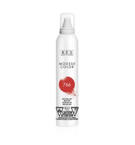 MOUSSE COLOR 766 BRIGHT RED 200 ml