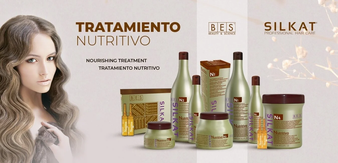 Tratamiento Nutricional Capilar • Silkat “NUTRITIVO” • BES