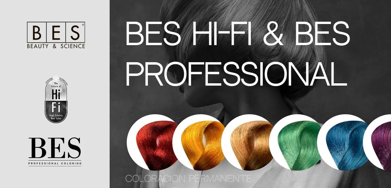 Permanent Hair Color BES • Hi-Fi • Kontrast • Professional