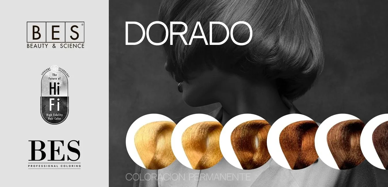 BES HI-FI Golden - Hair Dyes in Radiant Golden Shades