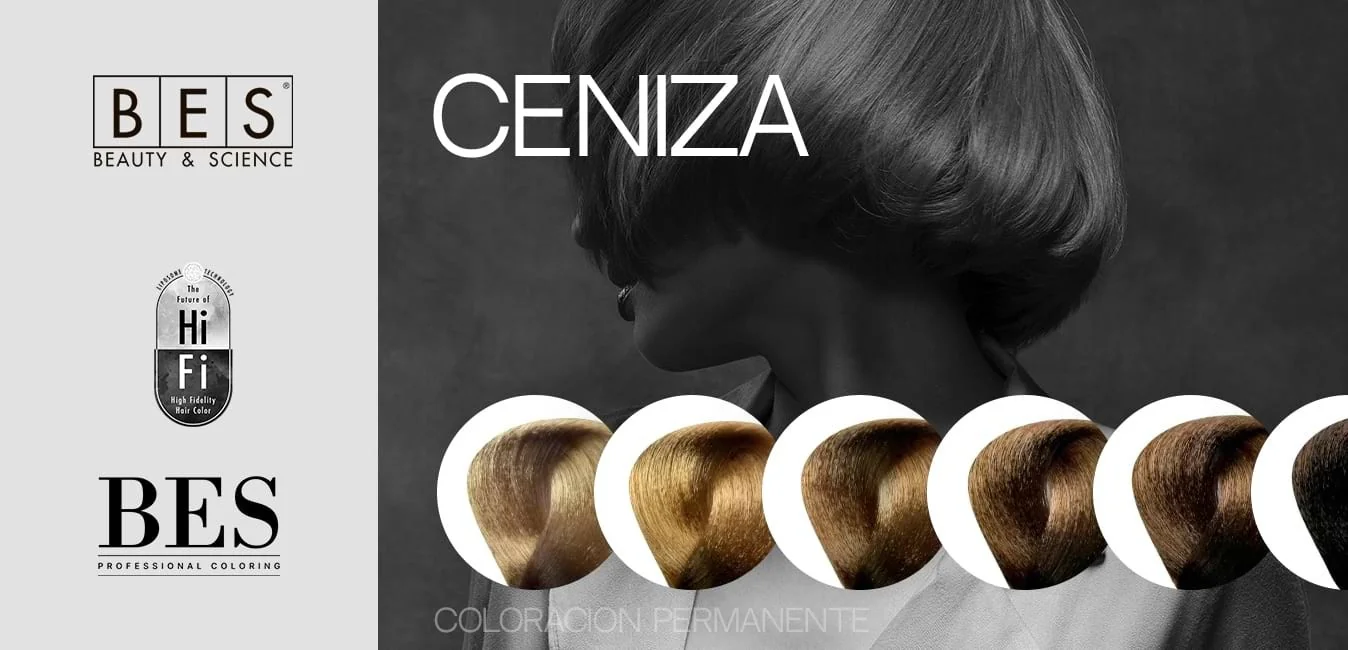 Tintes Permanentes tono Seniza • BES • Colores Profesionales