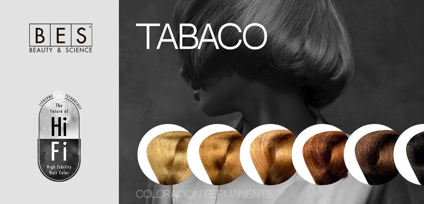 Tintes Permanentes para el Cabello • Colores Tabaco • BES