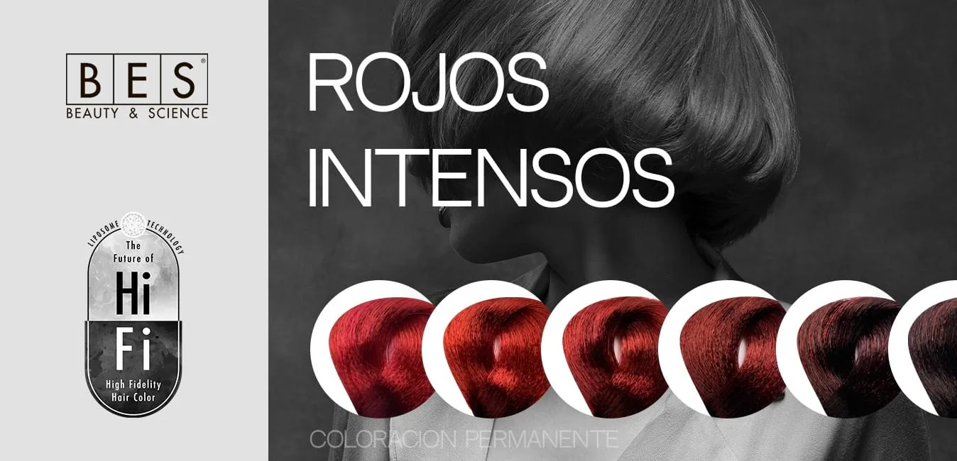 Tintes Permanentes Rojos Intensos • BES