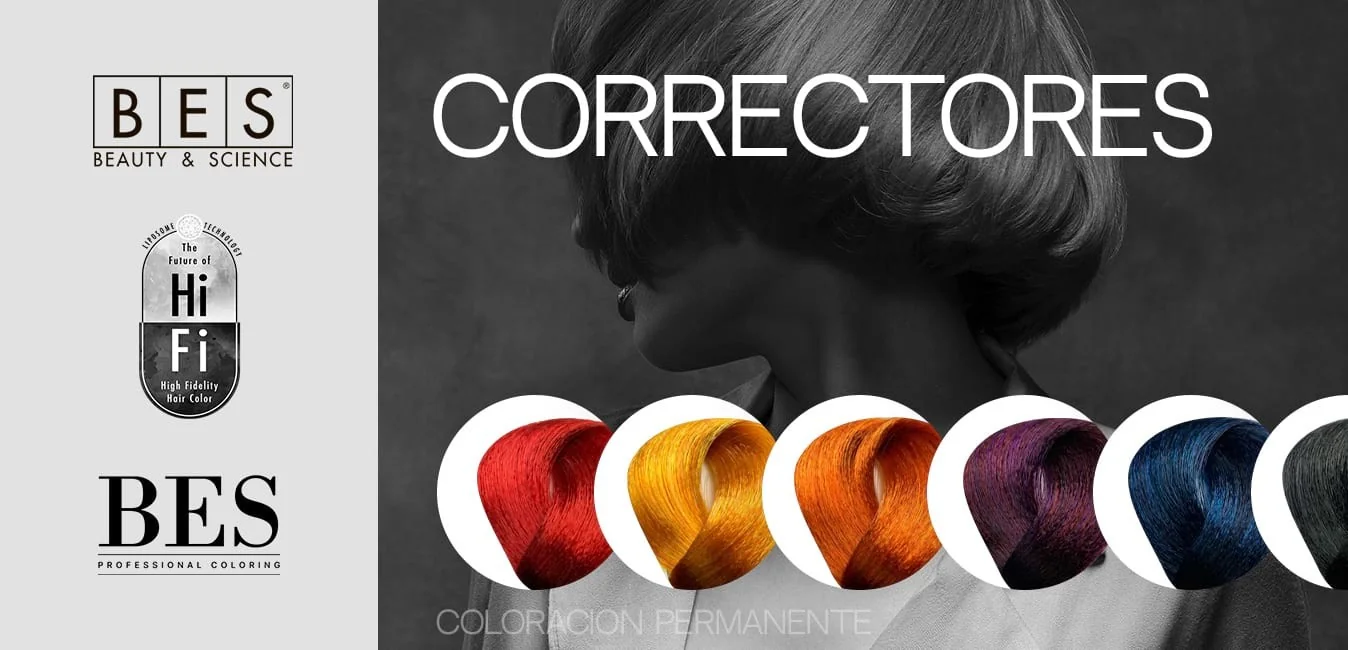 BES Colour Correctors • Permanent Hair Colour for Gentle Toning