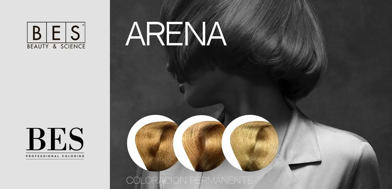 Tintes Permanentes tono Arena • BES • Colores Profesionales