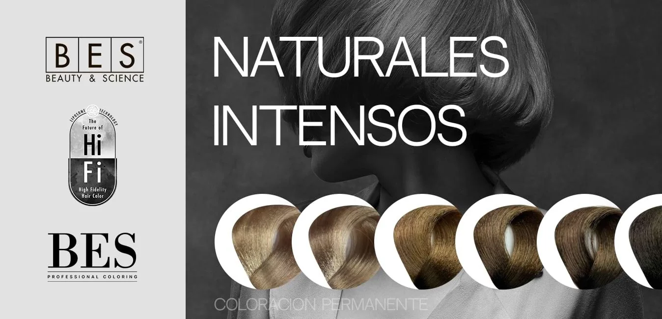Tintes Permanentes para el Cabello • Colores Naturales Intensos • BES