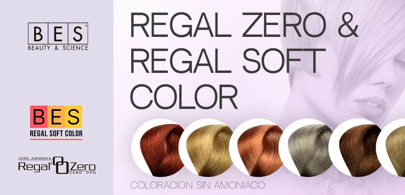 Ammonia-Free Hair Color by Tone • Regal Zero and Soft Color BES