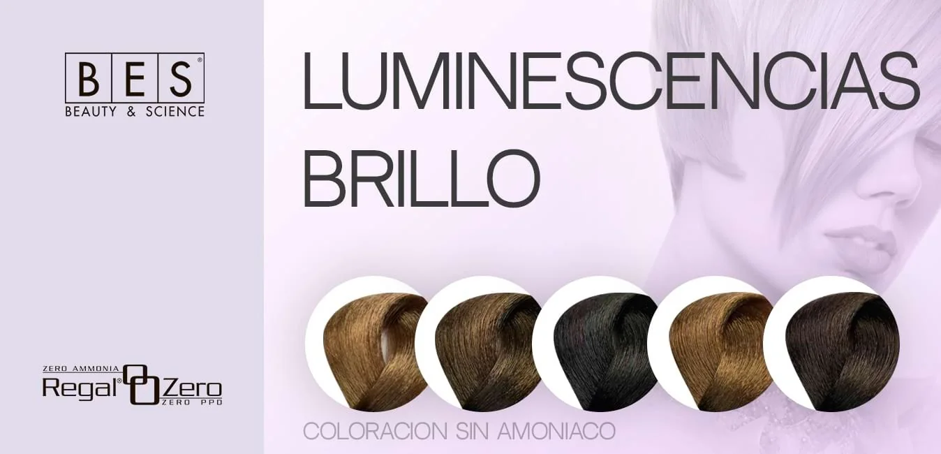 Tinte sin Amoníaco Luminescencias Brillo • BES Regal Zero