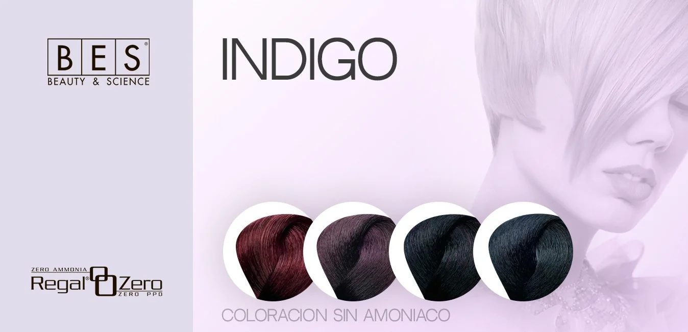 Ammonia-Free Indigo Hair Dye • BES Regal Zero