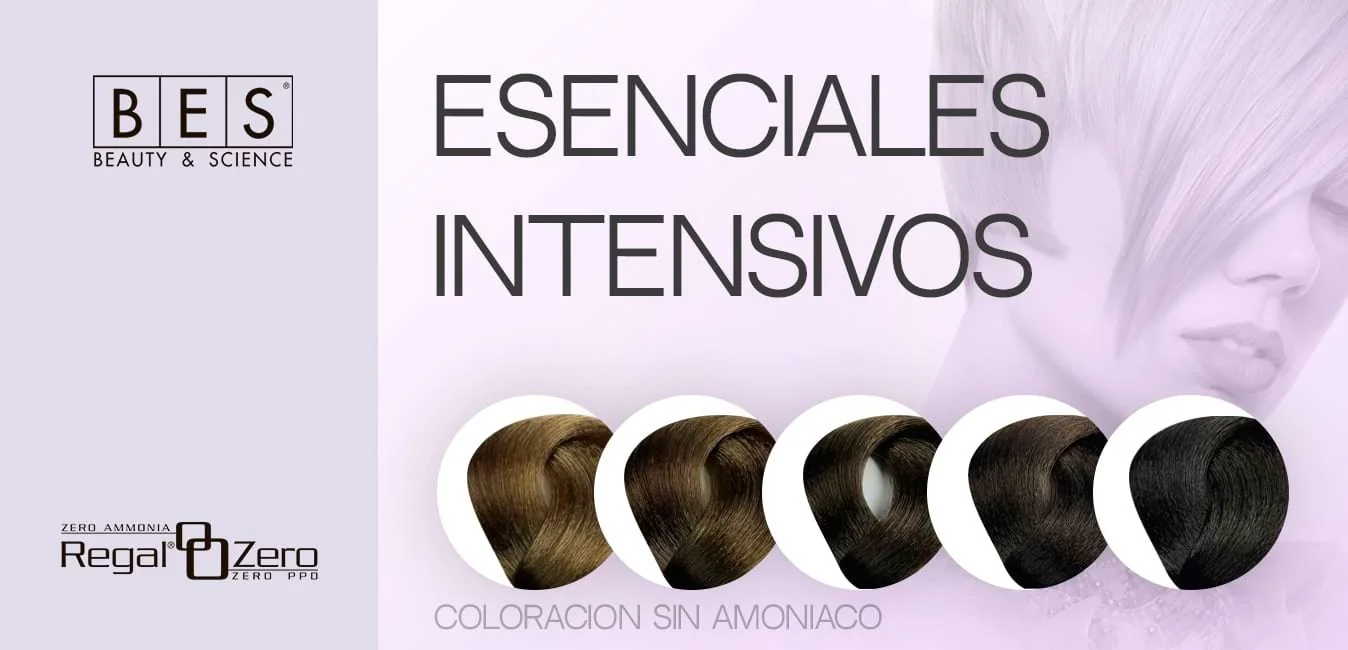 Tinte sin Amoníaco Esenciales Intensivos • BES Regal Zero