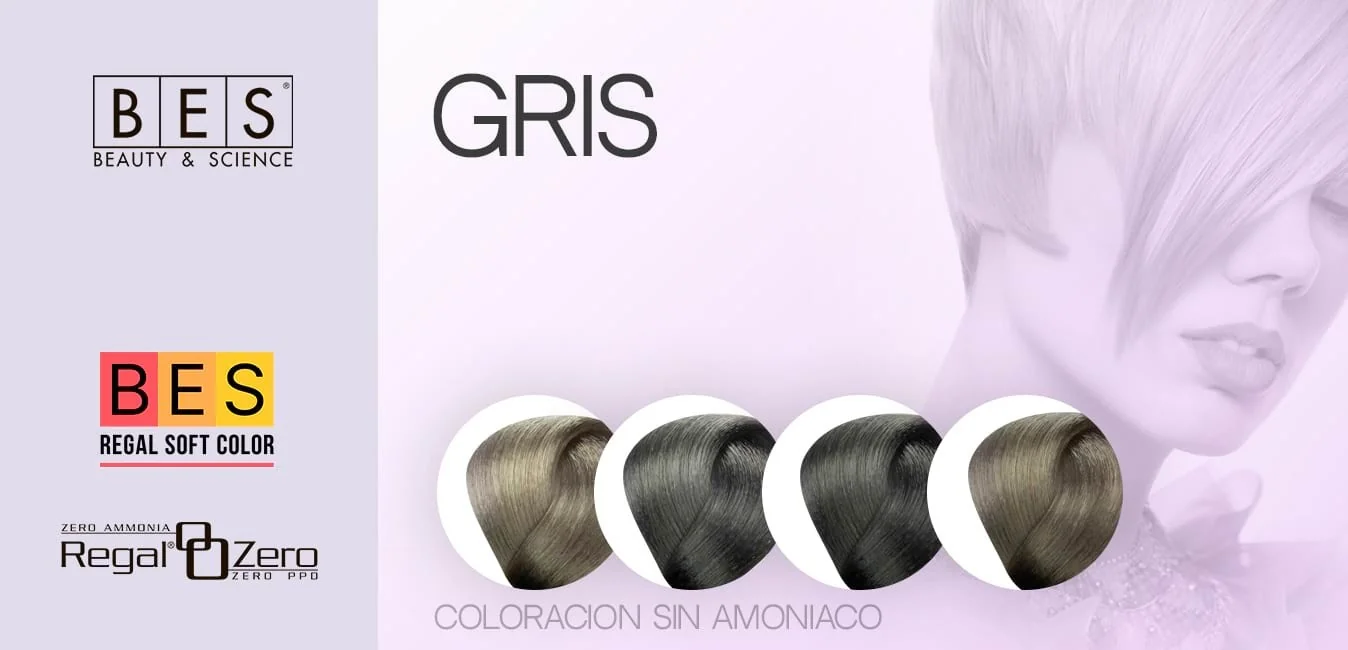 Ammonia-Free Gray Hair Dye • BES Regal Zero and Soft Color